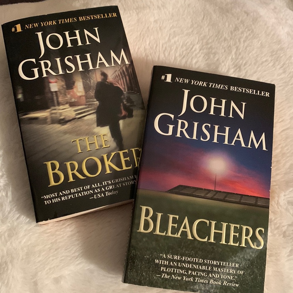 John Grisham set of 2 books